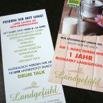 1 Jahr Biomarkt Landgefühl